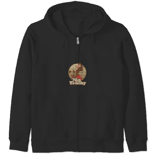 Disneyss The Emperor New Groove Kuzco Llama No Touchy Zip Hoodies