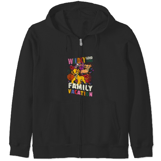 Discover Disneyss The Lion King Wildly Good Times Family Vacation Zip Hoodies