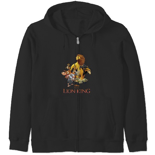 Disneyss Lion King Good Guys And Villains Zip Hoodies
