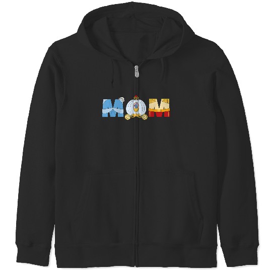 Discover Disney Cinde Letters Mothers Day Birthday Best Mom Zip Hoodies