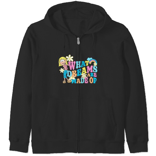 Discover Disney Lizzy Mcguire What Dreams Are Made Of Iconic Big Logo Zip Hoodies