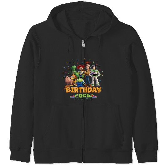 Discover Disney And Pixars Toy Story Birthday Crew Party Matching Zip Hoodies