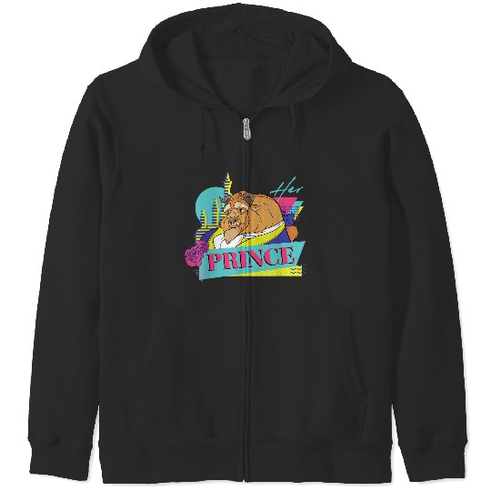 Disneyss Beauty And The Beast Couples Matching Her Prince Zip Hoodies