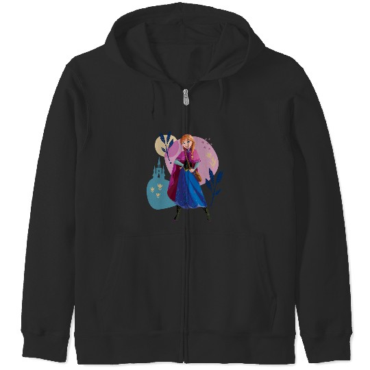 Discover Disney Frozen Princess Anna of Arendelle Zip Hoodies