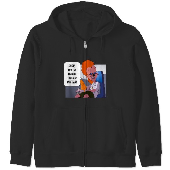 Discover Disneyss A Goofy Movie The Leaning Tower Of Cheeza Zip Hoodies