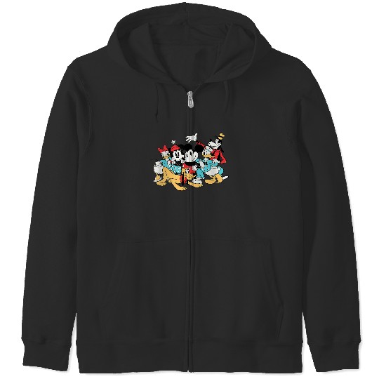 Amazon Essentials Disney Mickey and Friends Grou Zip Hoodies