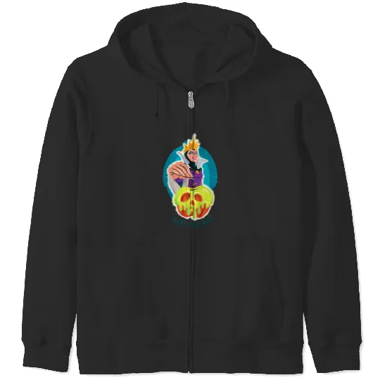 Disney Villains Evil Queen Poison Apple Just One Bite Zip Hoodies