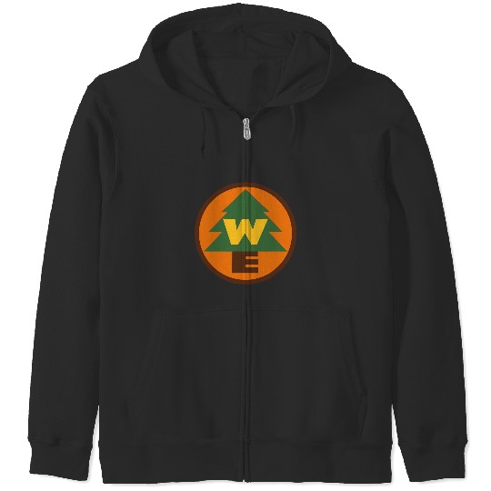 Disney Pixar Up Wilderness Explorer Big Chest Logo Zip Hoodies