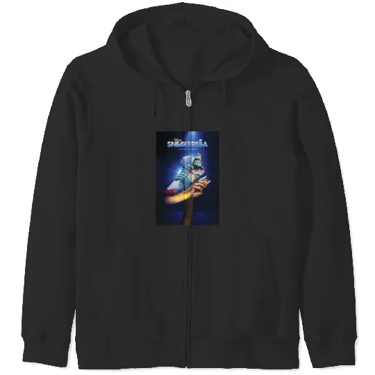 Disney Sneakerella Lace Up And Dream Sneaker Poster Zip Hoodies