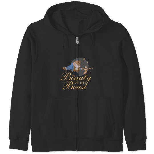 Disney Princess - Beauty And The Beast Logo Zip Hoodies