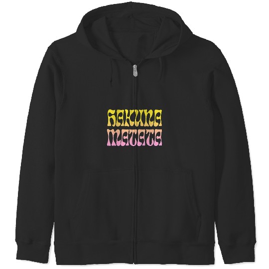 Disney The Lion King Simba Hakuna Matata Front and Back Zip Hoodies