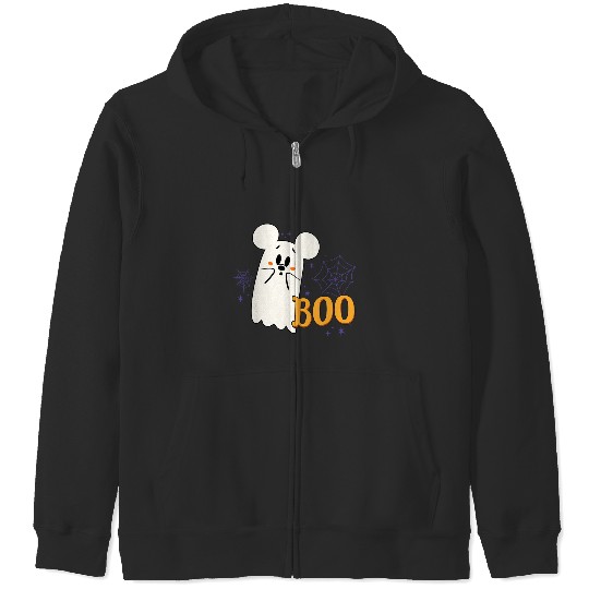 Discover Disney Mickey Mouse Cute Little  Boo Halloween Zip Hoodies