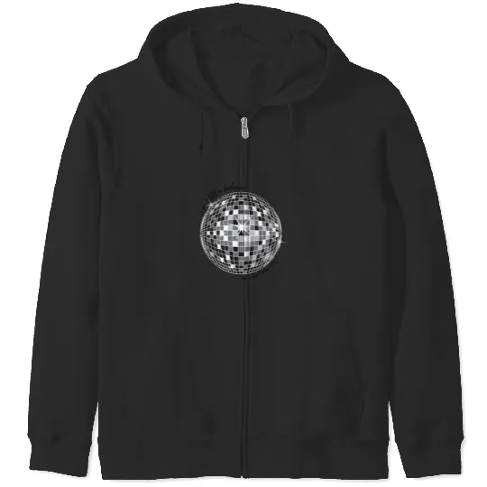Discover Mirrorball Taylor Print Zip Hoodies