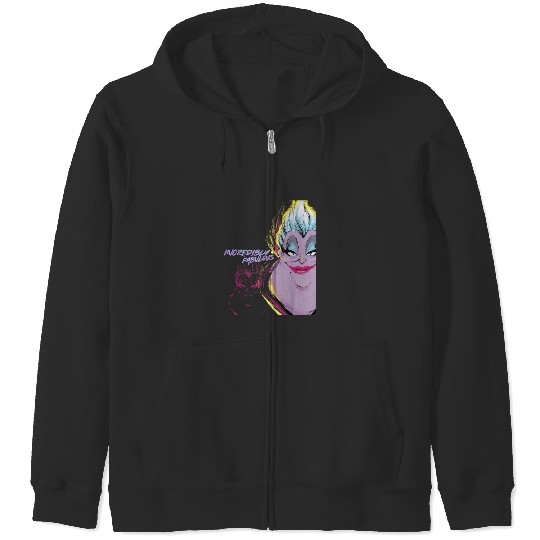 Disney Villains the Little Mermaid Ursula Totall Zip Hoodies