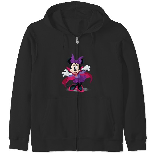 Disney Halloween Minnie Mouse Vampire Zip Hoodies