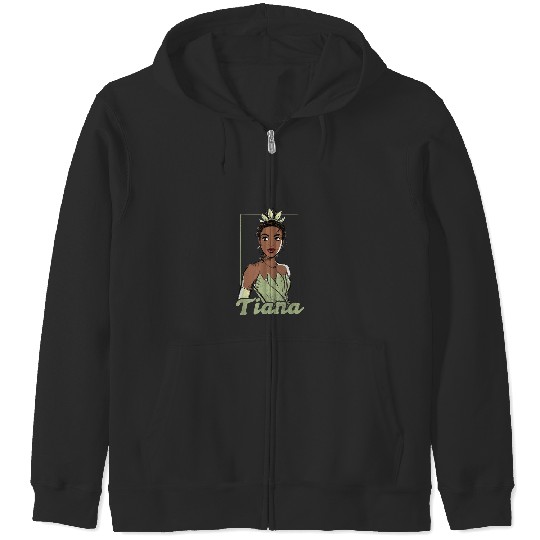 Disney The Princess And The Frog Tiana Sketch Po Zip Hoodies