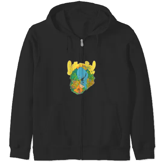 Disney Winnie the Pooh Eeyore Bother Free Sixtie Zip Hoodies