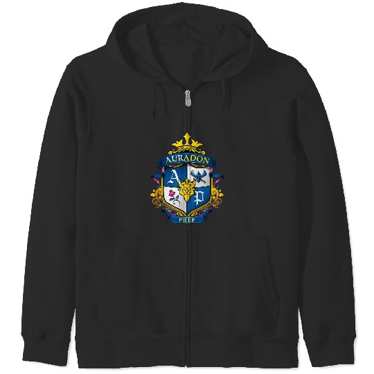 Disney Descendants Auradon Prep Crest Zip Hoodies