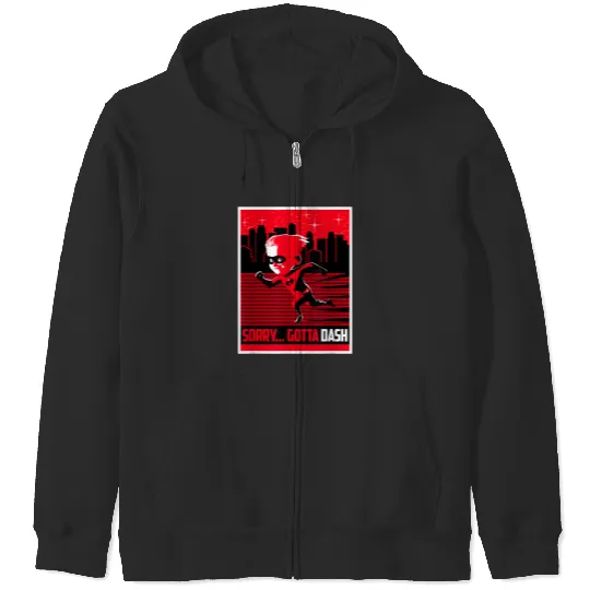Disney Pixar The Incredibles Dash Sideways Gotta Dash Zip Hoodies