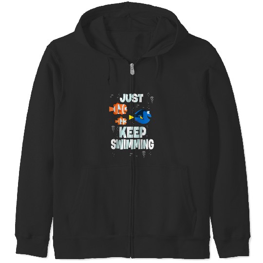 Disneyss Pixars Finding Dory Just Keep Swimming Zip Hoodies