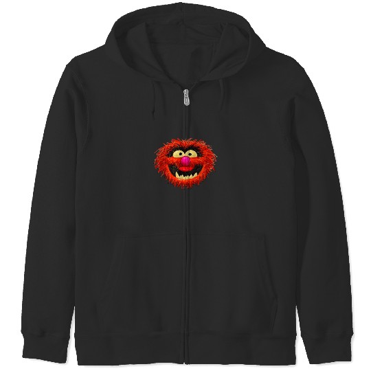 Disney The Muppets Happy  Smiling Animal Portrai Zip Hoodies