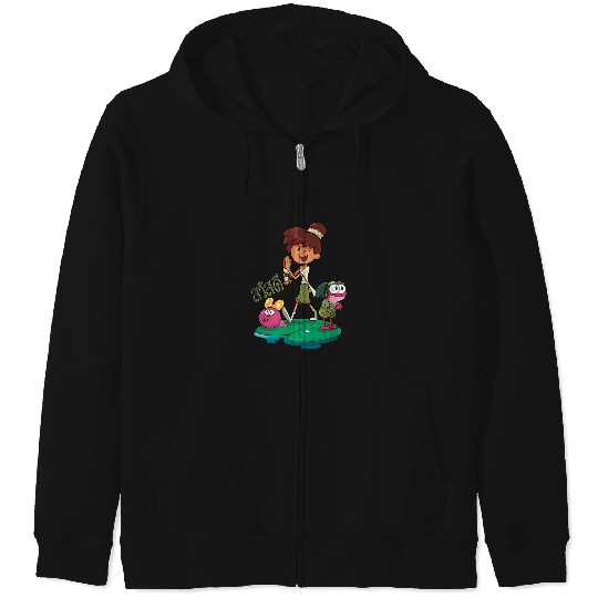 Disney Channel Amphibia Exclusive Zip Hoodies