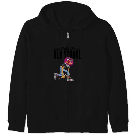 Disney The Muppets Kick'n It Old School  Retro Animal Zip Hoodies