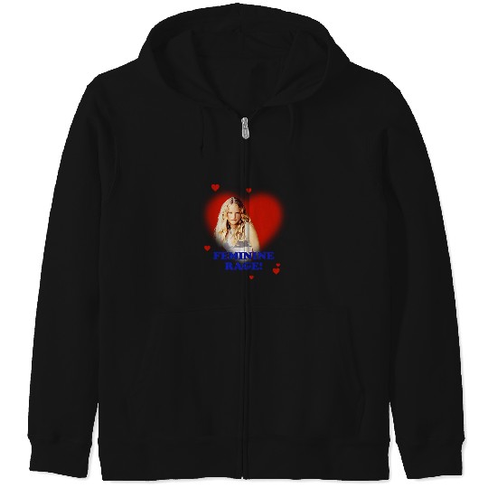 Discover Feminine Rage - Taylor Zip Hoodies
