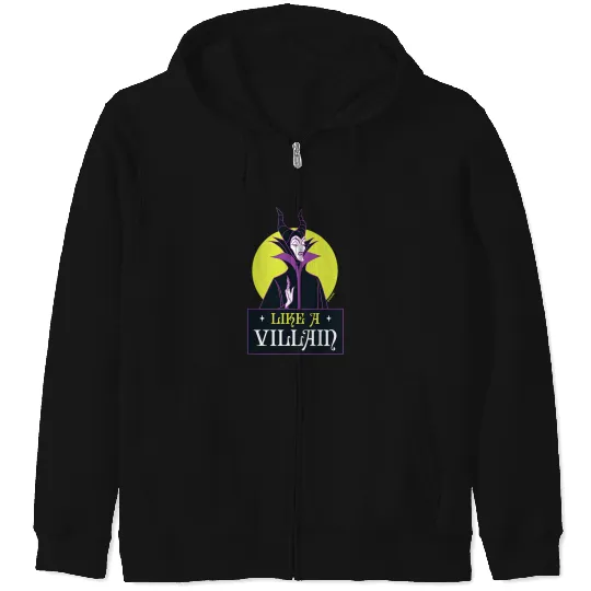 Disney Villains - Maleficent Like A Villain Zip Hoodies
