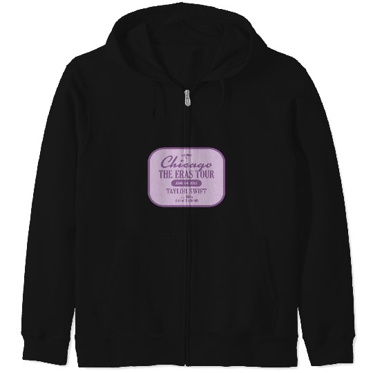 Discover Eras Tour Chicago Night 3 June 4 Sticker Zip Hoodies