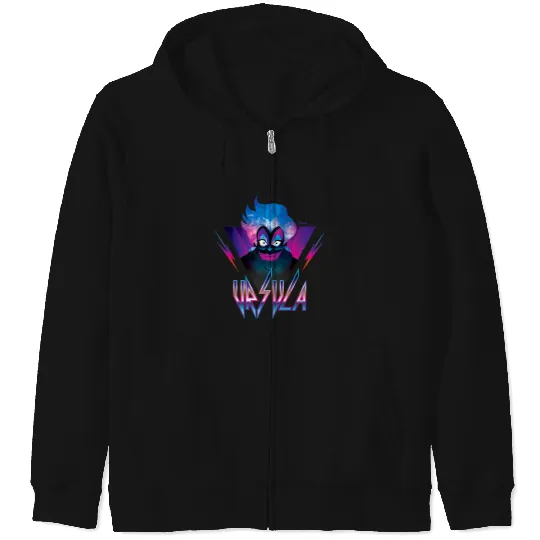 Disney Villains - Ursula Glam Rock Zip Hoodies