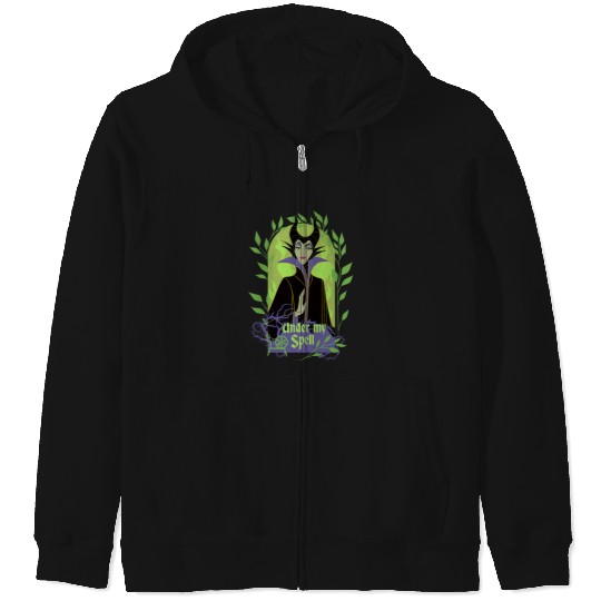 Disney Villains Sleeping Beauty Maleficent Under My Spell Zip Hoodies