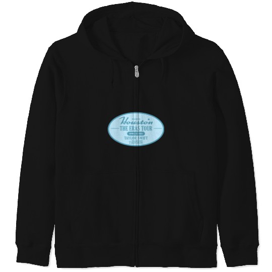Eras Tour Houston Night 2 April 22 Sticker Zip Hoodies