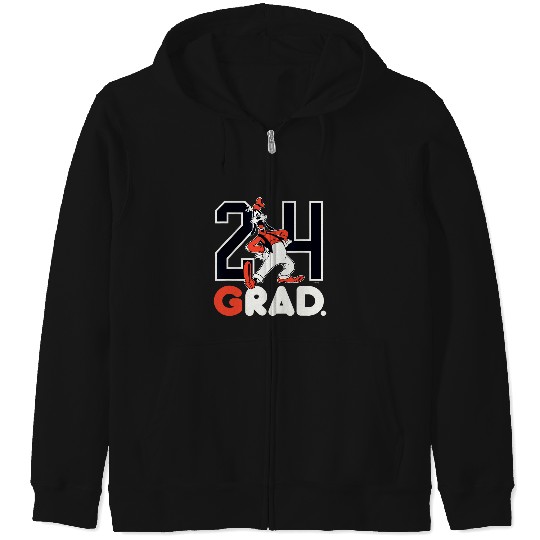 Disney Goofy Rad Grad Class of ‘24 Graduation 2024 Zip Hoodies
