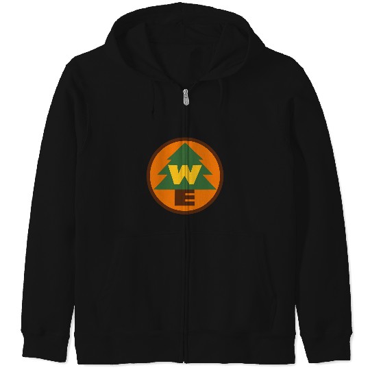 Disney Pixar Up Wilderness Explorer Big Chest Logo Zip Hoodies