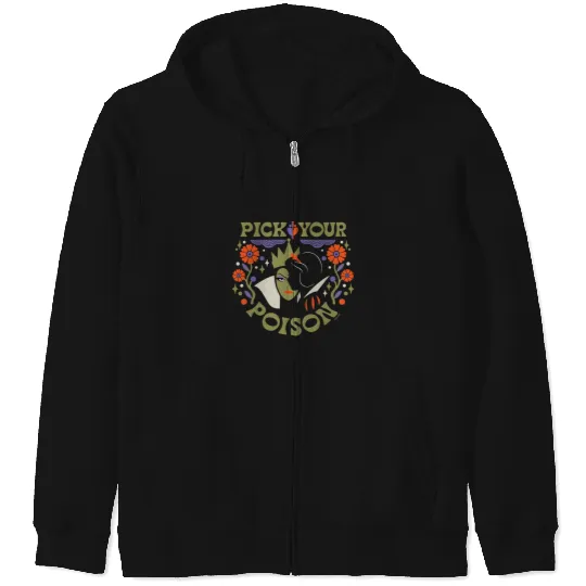 Disney Princess Snow White and Evil Queen Pick Your Poison Zip Hoodies