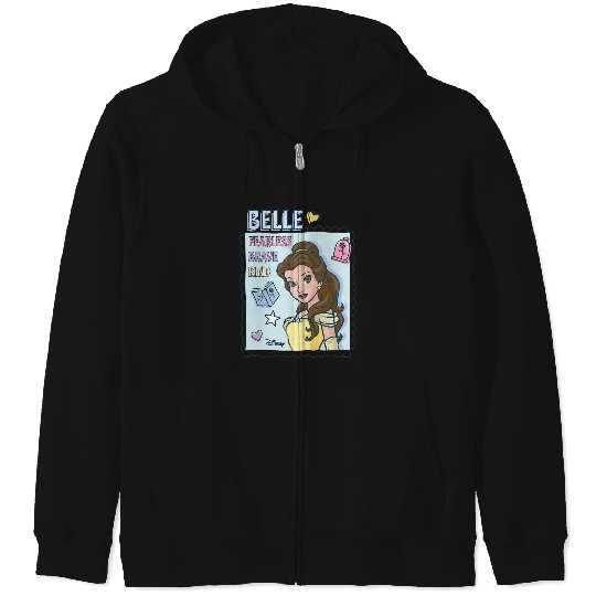 Disney Princess - Belle Fearless Brave Kind Zip Hoodies