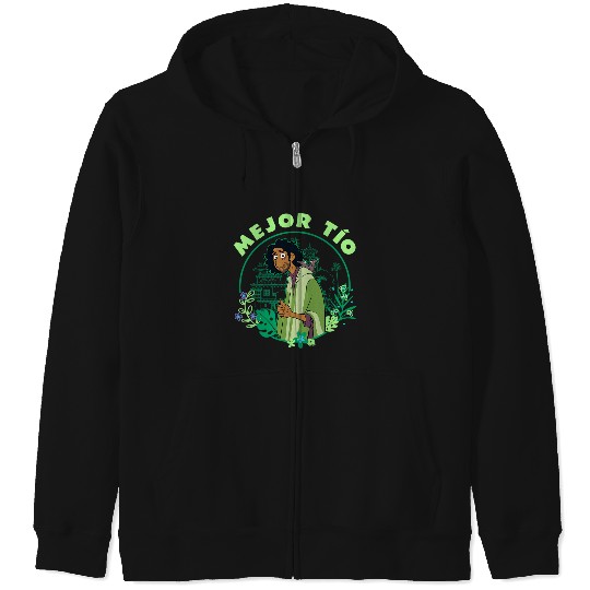 Disney Encanto Mejor Tío Bruno Poster Zip Hoodies