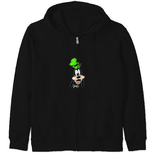 Disney Goofy Big Face Portrait Shoes Amp Jewelry Zip Hoodies