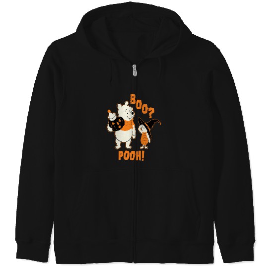 Disney Winnie the Pooh Boo Pooh Halloween Zip Hoodies