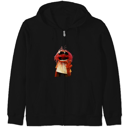 Disney The Muppets Cool Animal Sunglasses Color Portrait Zip Hoodies