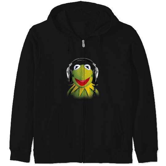 Disney The Muppets K the frog Studio Session Headphones Zip Hoodies