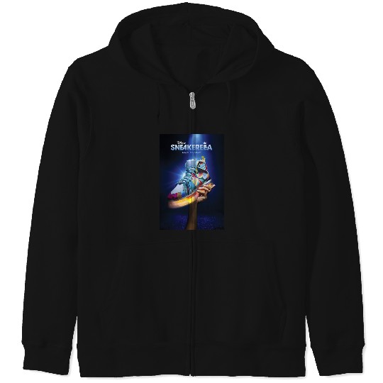 Disney Sneakerella Lace Up And Dream Sneaker Poster Zip Hoodies