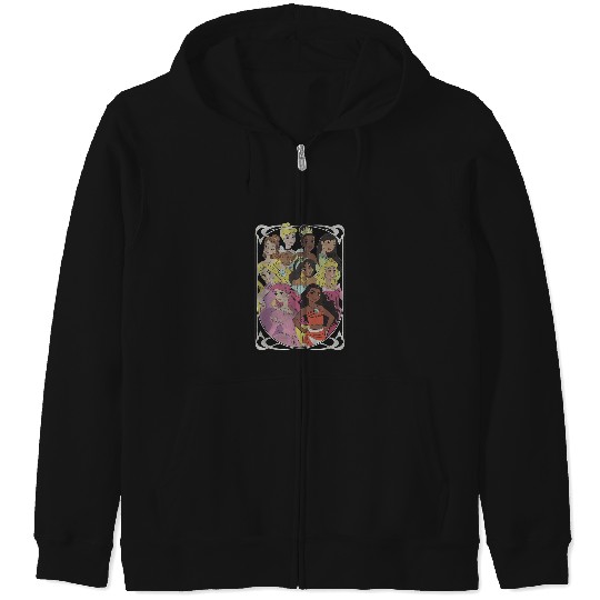 Disney Princess Royal Framed Group Portrait Zip Hoodies