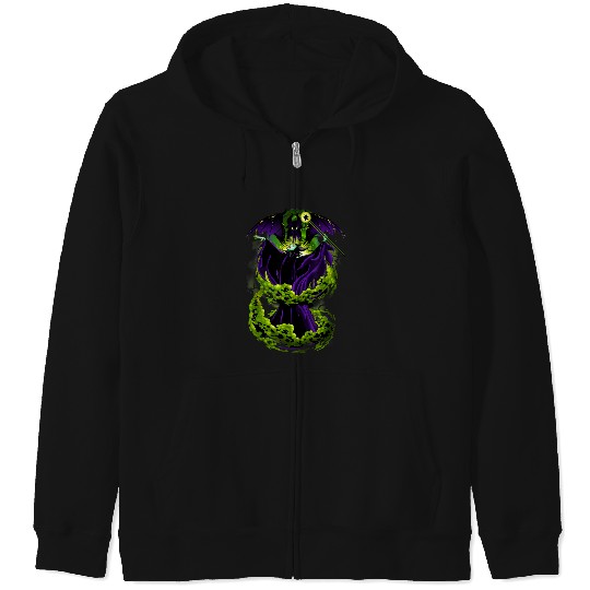 Disneyss Villains Maleficent Dragon Transformation Zip Hoodies