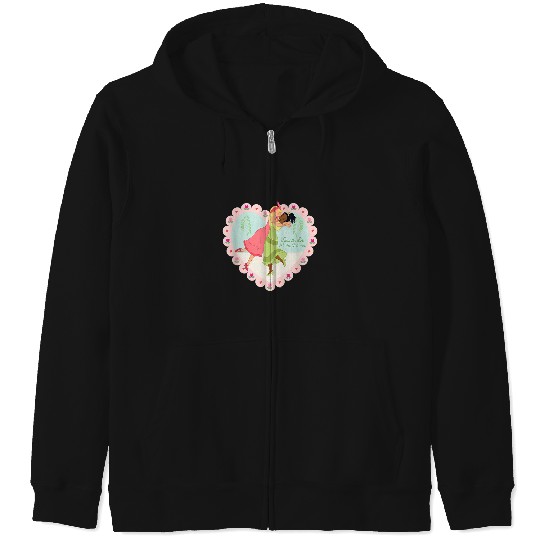 Disney Princess Frog Tiana Charlotte Friends Do Zip Hoodies