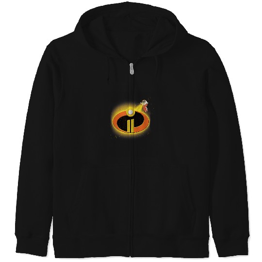 Disney Pixar Incredibles 2 Jack Jack Logo Graphi Zip Hoodies