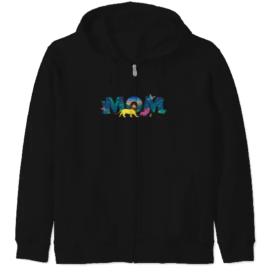 Disneyss The Lion King Simba Pals Mom Mothers Day Birthday Zip Hoodies