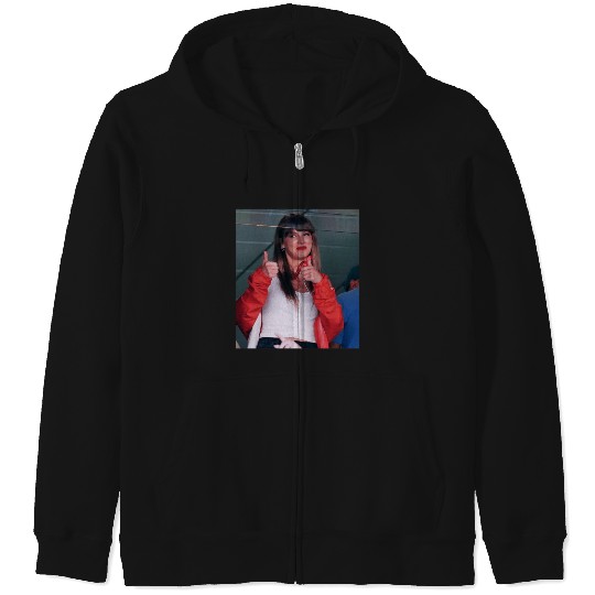 Discover Taylor At Chief'S Game Zip Hoodies