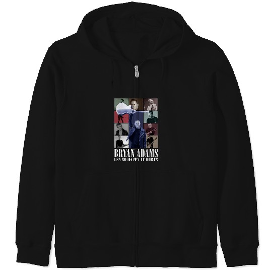 Discover Bryan Adams The Eras Tour Zip Hoodies, Bryan Adams Zip Hoodies
